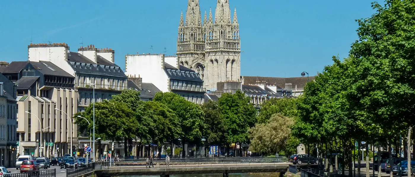 Vue de Quimper